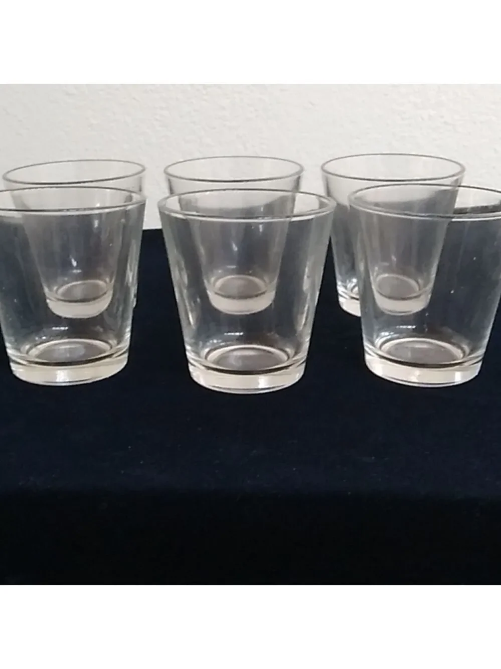 D- Set of 6 Juice Glasses